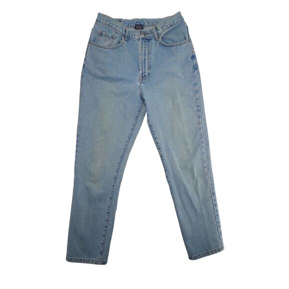 F. by Faconnable Denim - F. by Faconnable Vintage High-Waisted Light Wash Jeans – Women’s Size 14